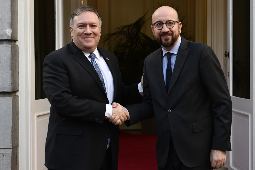 US-Außenminister Pompeo und Premier Michel