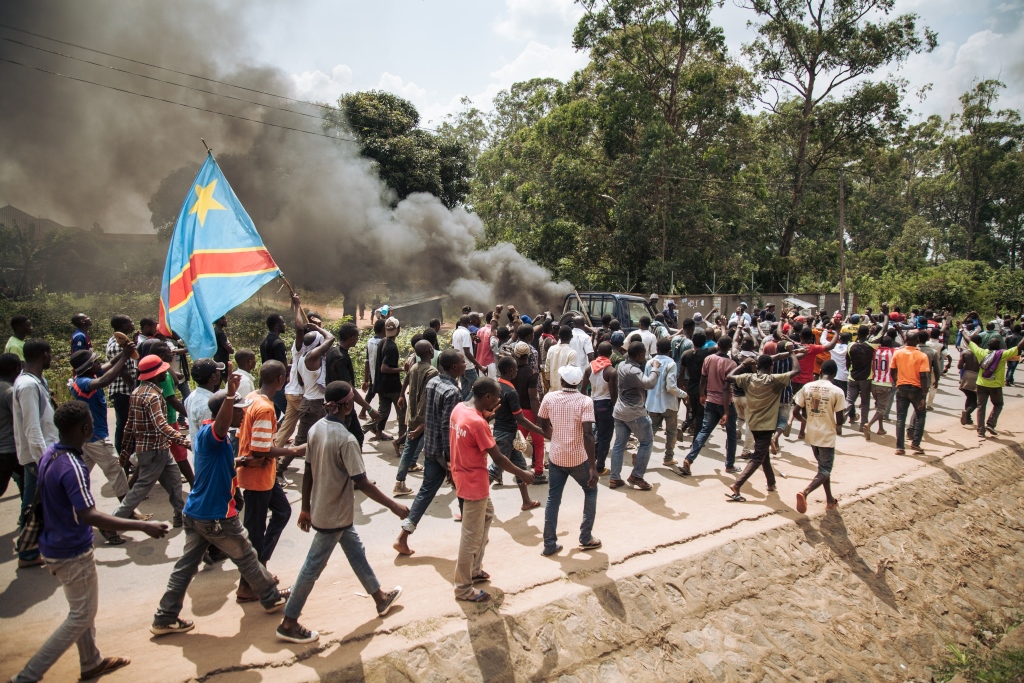 Proteste in Kongo - Bild: Alexis Huguet/ AFP