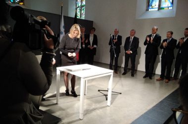 Neue Bürgermeister der DG vereidigt (Bild: Manuel Zimmermann/BRF)