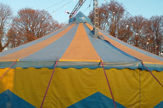 Zirkus Amany macht Weihnachtszirkus in Eupen (Archibild: Chantal Delhez/BRF)