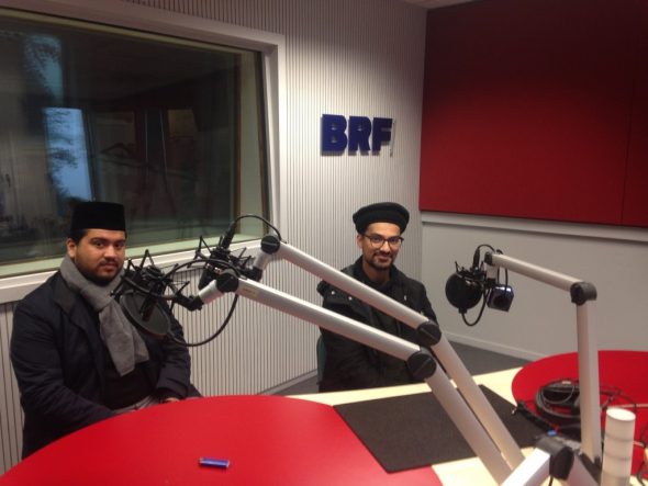 Imam Mohammad Arsalan (links) und Abdal Ahmad Touqir (Foto: Michaela Brück/brf)