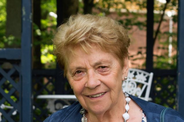 Die Raerener Ehrenschöffin Irene Mennicken