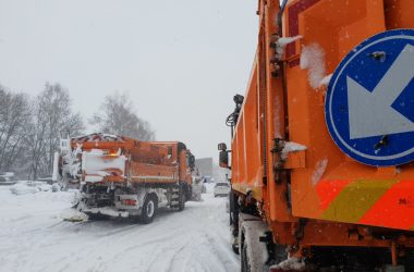 Schneetreiben in Ostbelgien (Bild: Lena Orban/BRF)