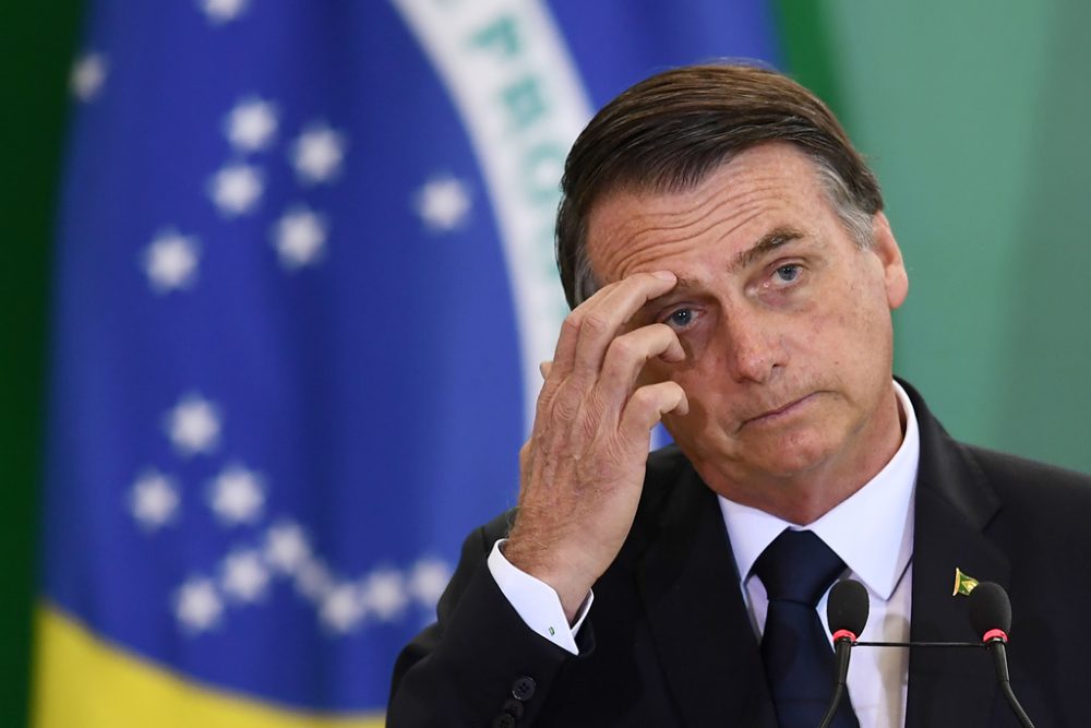 Brasiliens Präsident Jair Bolsonaro (Bild: Evaristo Sa/AFP)