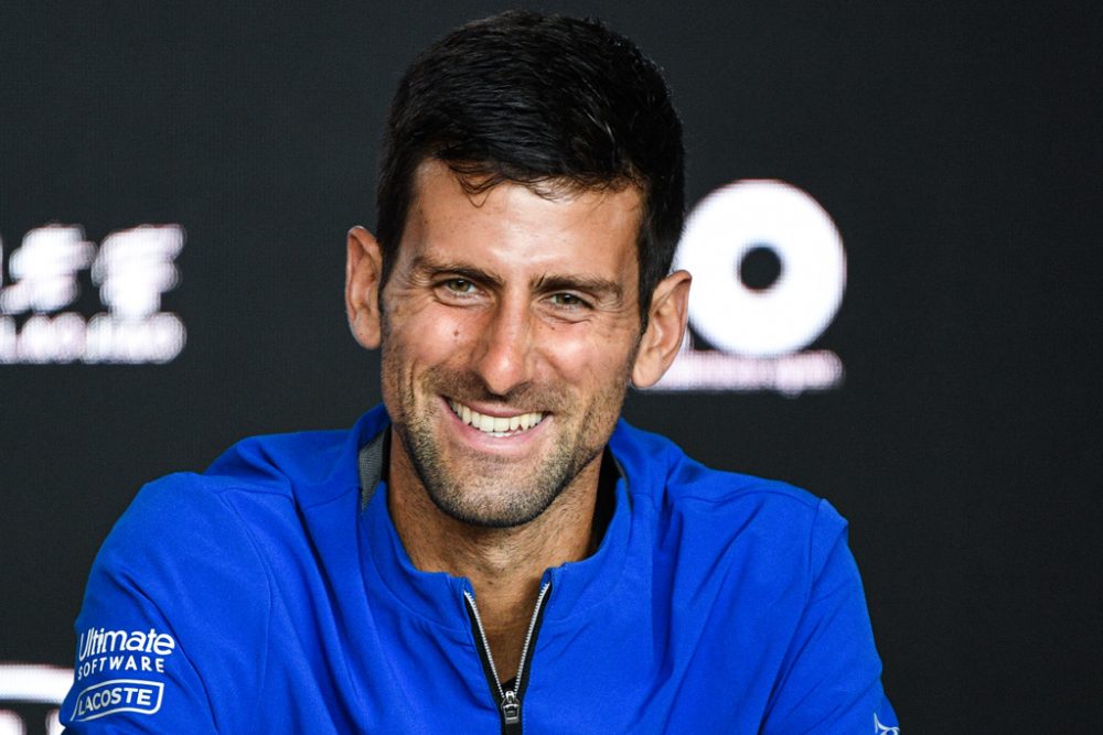 Novak Djokovic am 23. Januar in Melbourne (Bild: Saeed Khan/AFP)