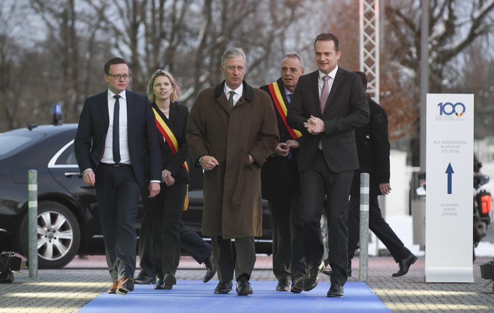 Festakt zu 100 Jahre Ostbelgien: König Philippe besucht Eupen (Bild: John Thys/Belga)