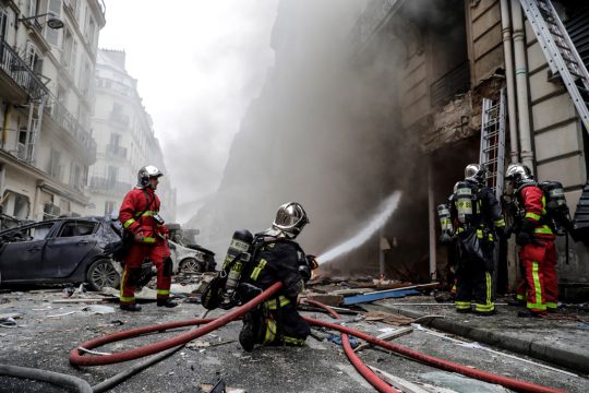 Explosion in Paris