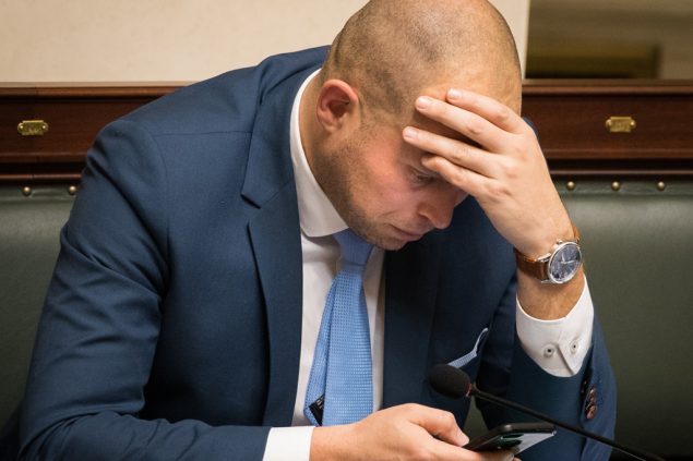 Theo Francken in der Kammer