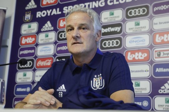 Fred Rutten als neuer Trainer in Anderlecht vorgestellt