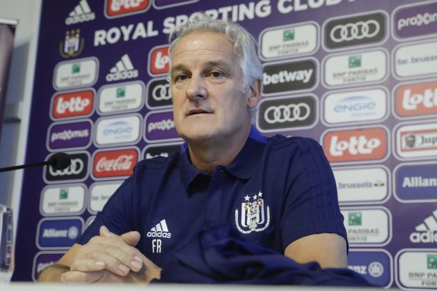 Fred Rutten als neuer Trainer in Anderlecht vorgestellt