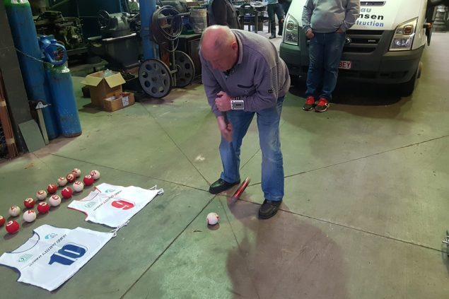 Erwin Hansen sorgt für Gateball-Weltpremiere in Kettenis