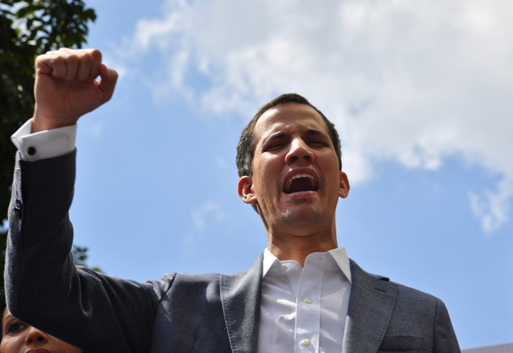 Juan Guaido am 11. Januar 2019 (Bild: Yuri Cortez/AFP)