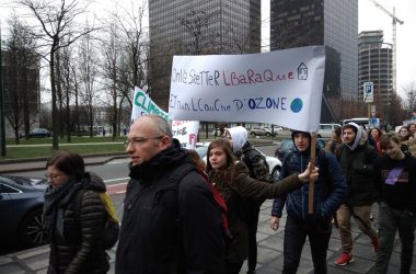 Klimademo in Brüssel (Bild: Manuel Zimmermann/BRF)