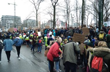 Klimademo in Brüssel (Bild: Manuel Zimmermann/BRF)