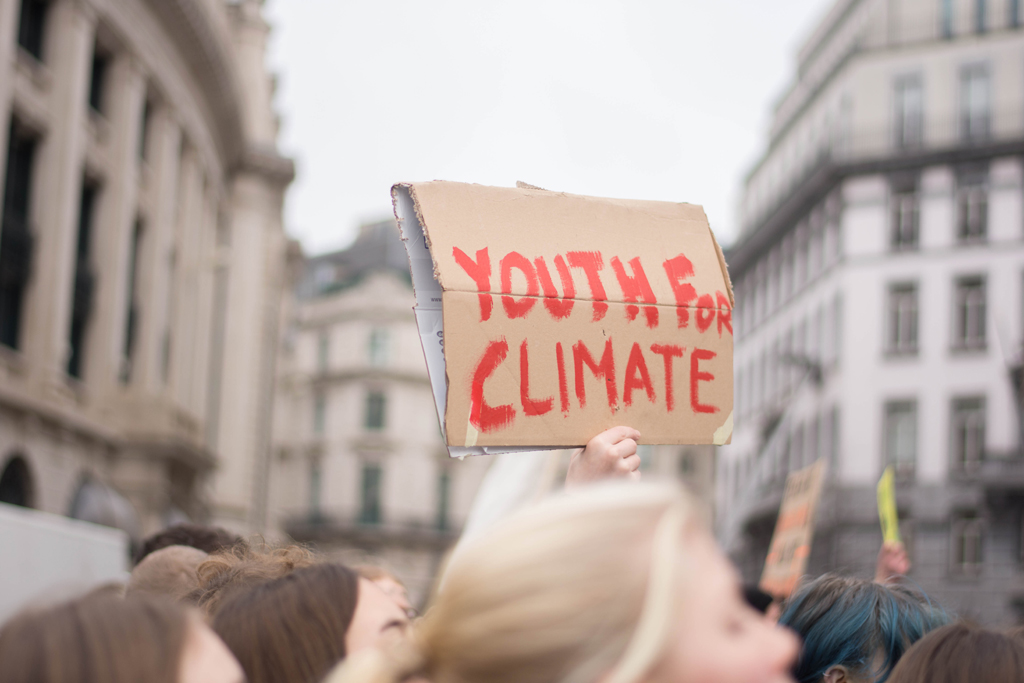 Protest für mehr Klimaschutz am 10. Januar 2019 in Brüssel (Bild: Laurent Lefebvre/Belga)