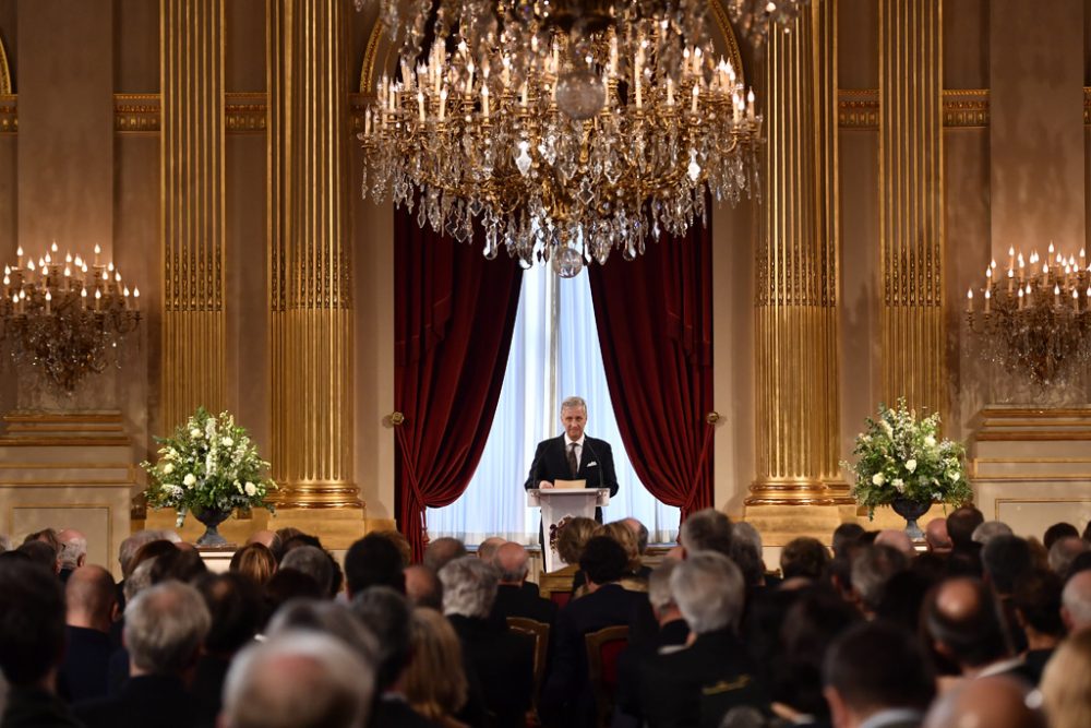 Neujahrsempfang von König Philippe im Brüsseler Stadtschloss (Bild: Dirk Waem/Belga)