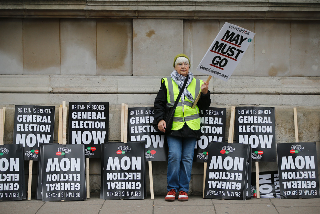 Protest in London