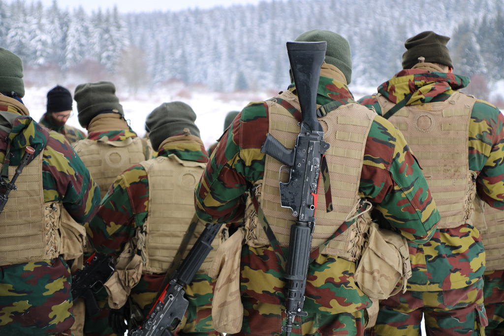 Militärübung in Elsenborn (Bild: Lena Orban/BRF)