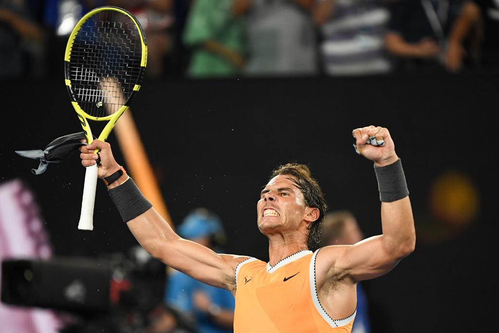 Rafael Nadal steht im Finale der Australian Open 2019 (Bild: Saeed Khan/AFP)