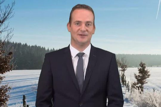 Oliver Paasch bei der Neujahrsansprache