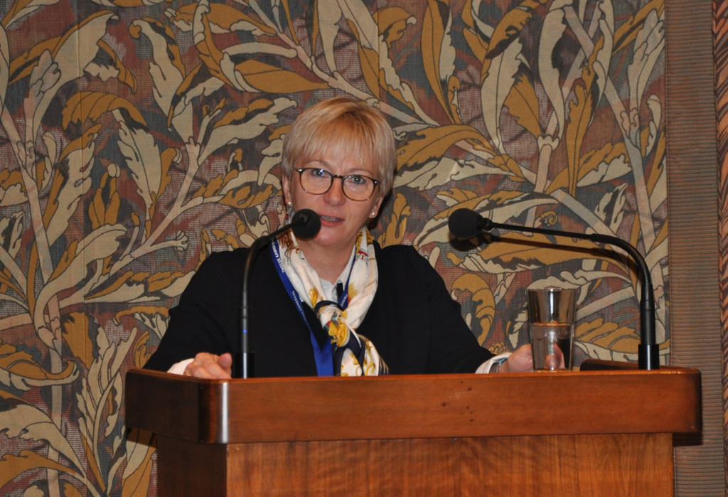 Patricia Creutz im Benelux-Parlament