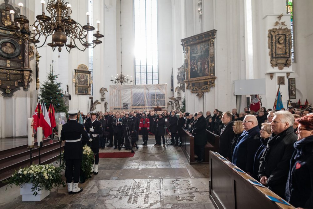 Polen verabschiedet sich vom Danziger Bürgermeister Pawel Adamowicz