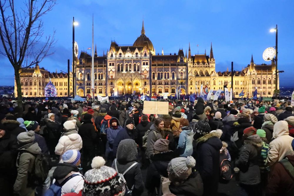 Proteste Budapest