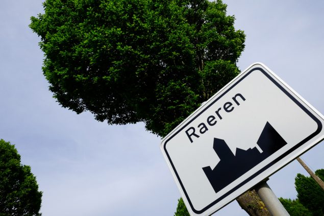 Raeren Ortsschild