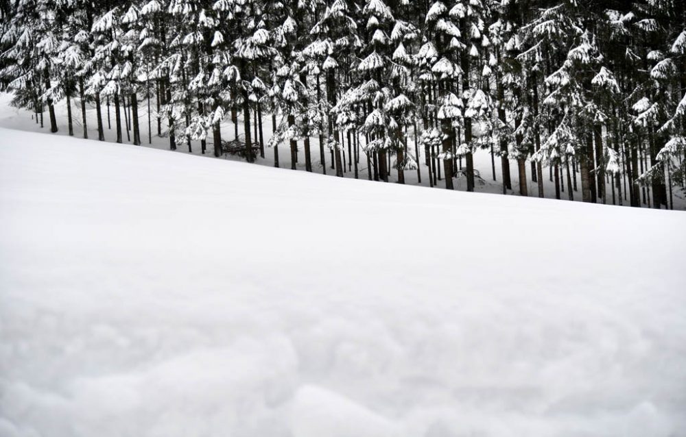 Schnee in Österreich