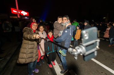 Silvesterfeier in Brüssel (Bild: James Arthur Gekiere/Belga)