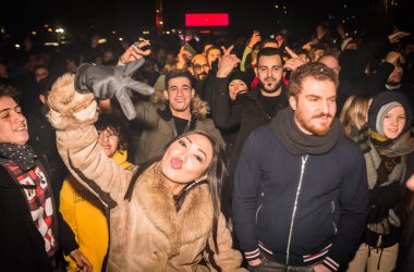 Silvesterfeier in Brüssel (Bild: James Arthur Gekiere/Belga)