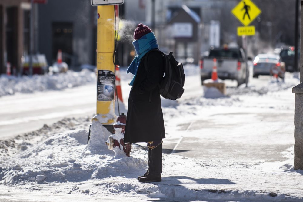 Eiseskälte in Minneapolis (Bild: Stephen Maturen/AFP)