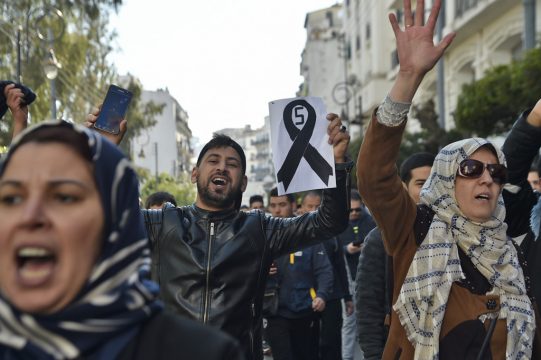 Proteste gegen Bouteflika in Algier