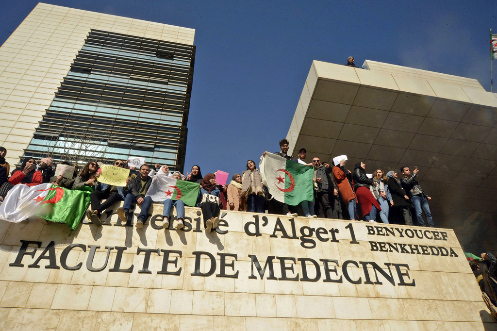 Studentenproteste in Algier