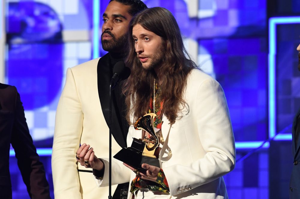 Ludwig Göransson nimmt den Preis für Childish Gambino entgegen