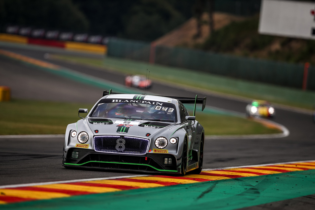 Bentley beim 24-Stunden-Rennen von Spa 2018