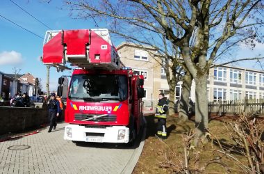 Brand in Gemeindeschule Kelmis glimpflich verlaufen (Bild: Volker Krings/BRF)