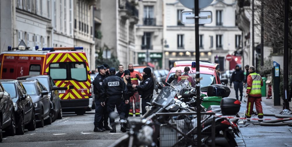 Brand in Paris (Bild: Stephane De Sakutin/AFP)