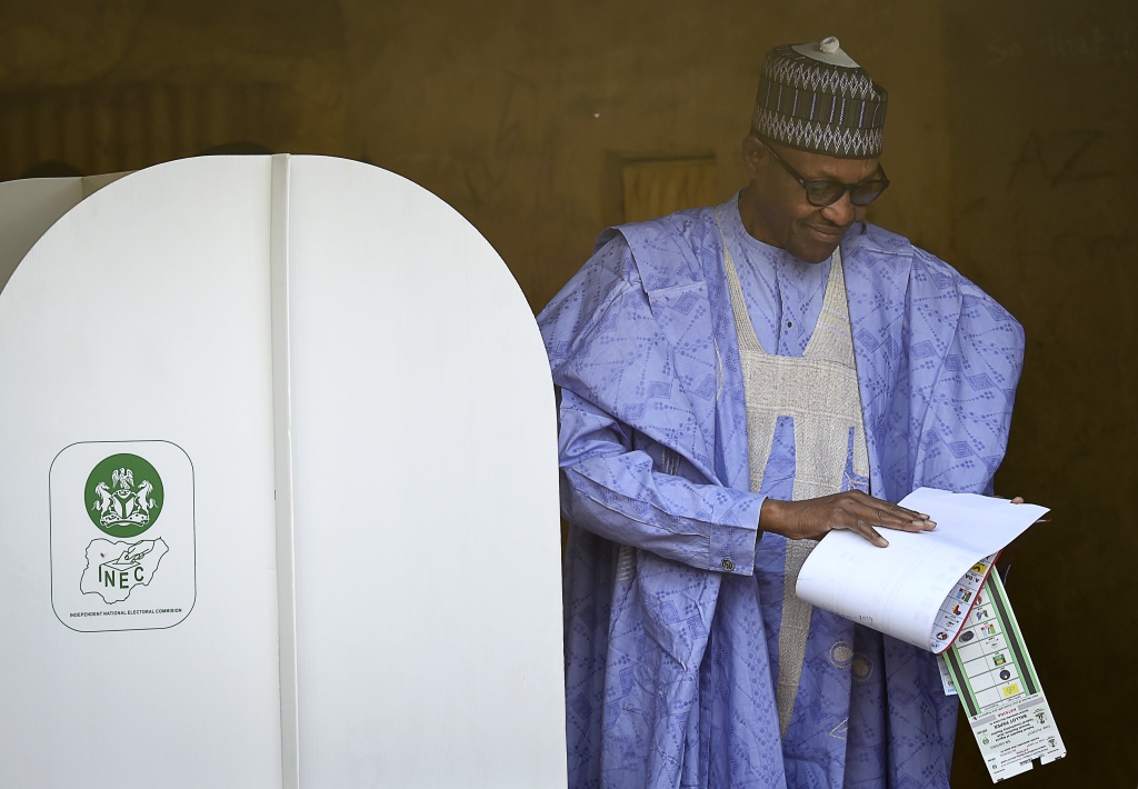 Der nigerianische Präsident Muhammadu Buhari (Archivbild: Pius Utomi Ekpei/AFP)