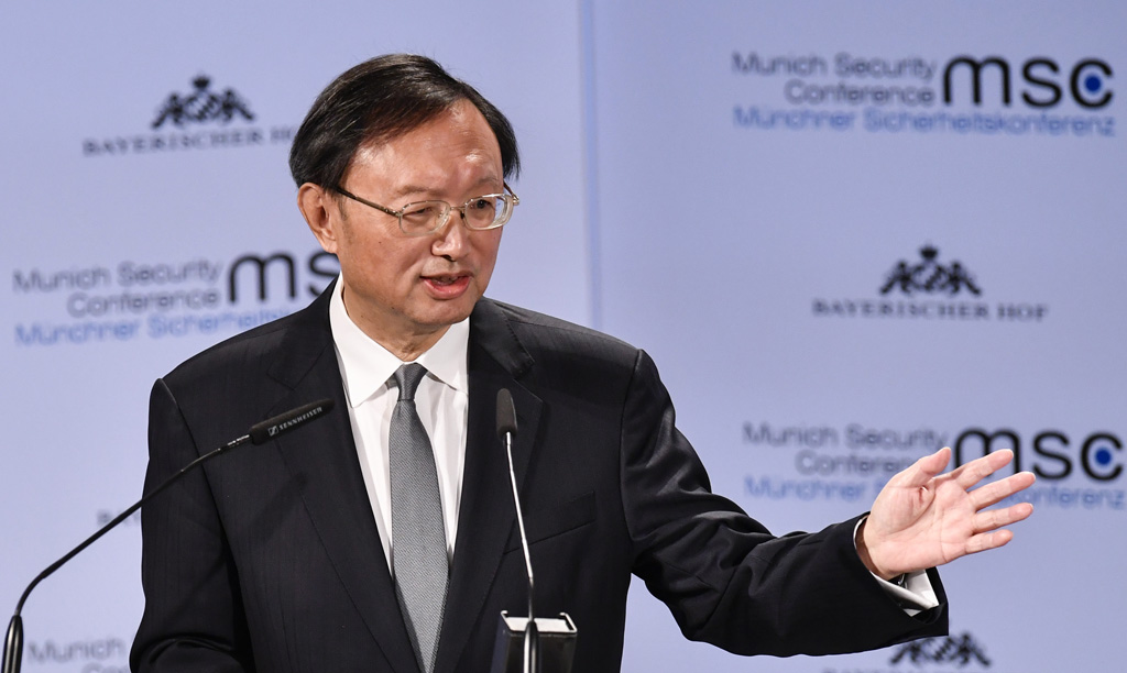 Yang Jiechi auf der Münchner Sicherheitskonferenz