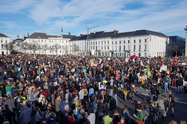 Klima-Demo in Gent
