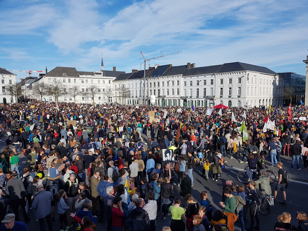 Klima-Demo in Gent