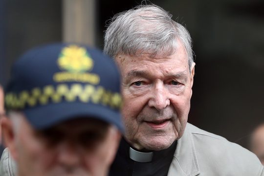 George Pell am 26. Februar nach seiner Gerichtsverhandlung in Melbourne (Bild: Asanka Brendon Ratnayake/AFP)
