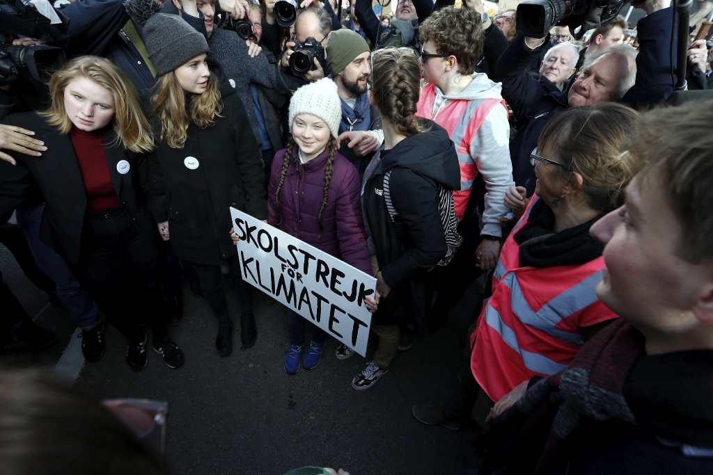 Greta Thunberg in Brüssel (Bild: Nicolas Maeterlinck/ Belga)