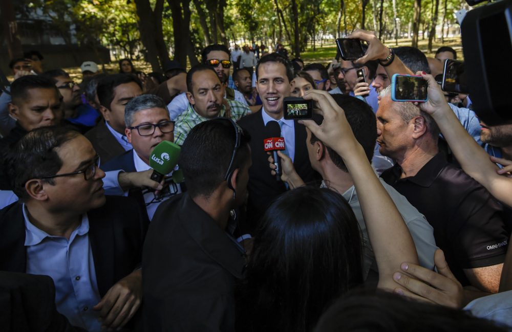 Venezuelas Interimspräsident Juan Guaidó