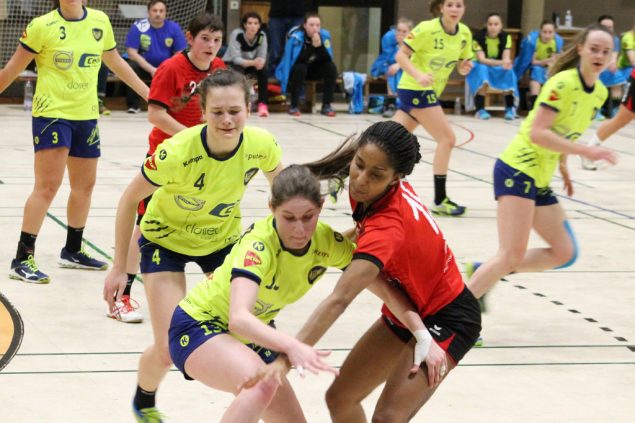 Damen des HC Eynatten-Raeren scheiden aus Landespokal aus (Bild: Robin Emonts/BRF)