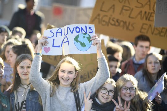 Klima-Demo in Jodoigne