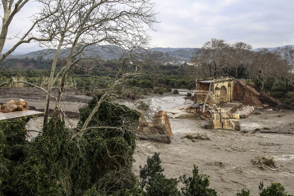 Schweres Unwetter auf Kreta