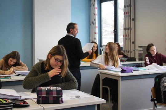 Reine Mädchenklasse auf der MG - bald Vergangenheit (Bild: Michaela Brück/BRF)