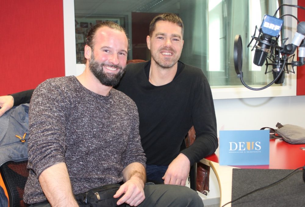 Marc Springer und Frank Backes (Bild: Renate Ducomble/BRF)
